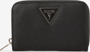 GUESS Wallet in Black: front