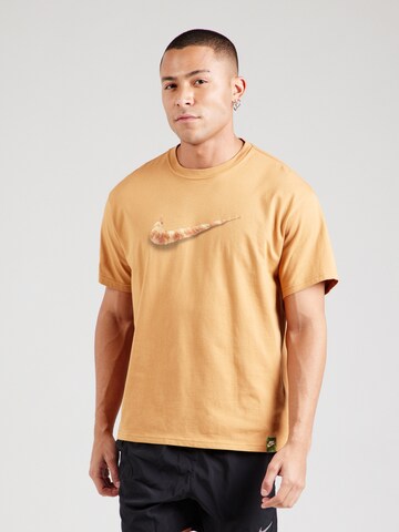 Nike Sportswear Bluser & t-shirts i brun: forside