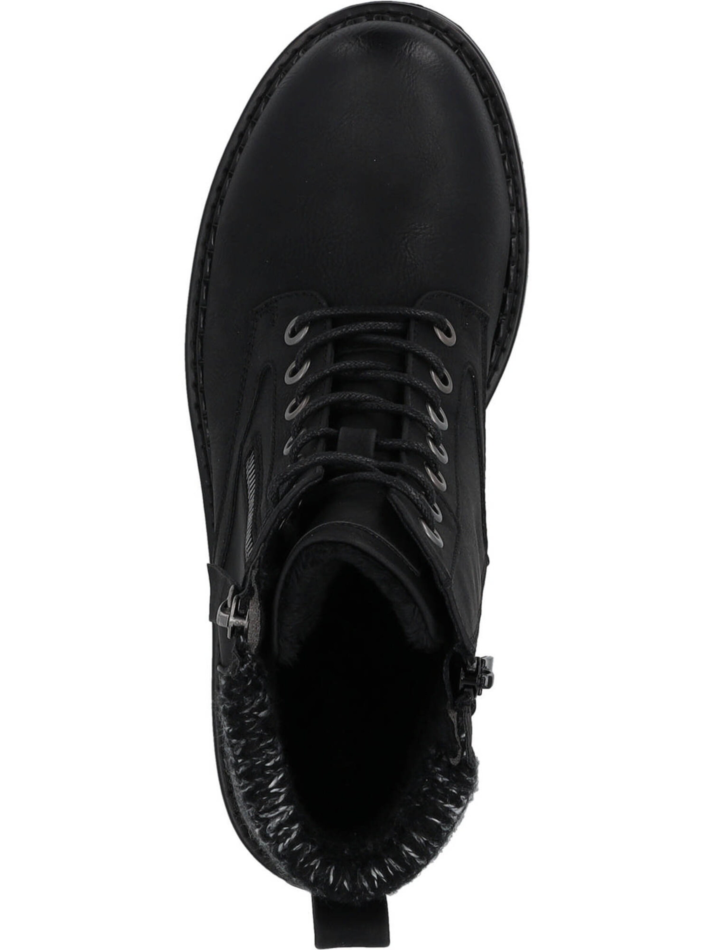 Bottines à lacets 'Ziwiza' Palado en noir