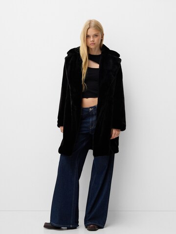 Manteau mi-saison Bershka en noir