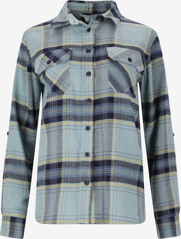Whistler Regular fit Athletic Button Up Shirt 'Jamba' in Blue: front