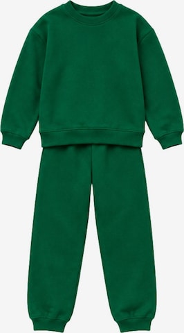 LOUIS LECLER Joggingpak 'Sofia' in Groen: voorkant