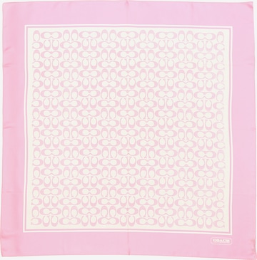 COACH Tørklæde i pink