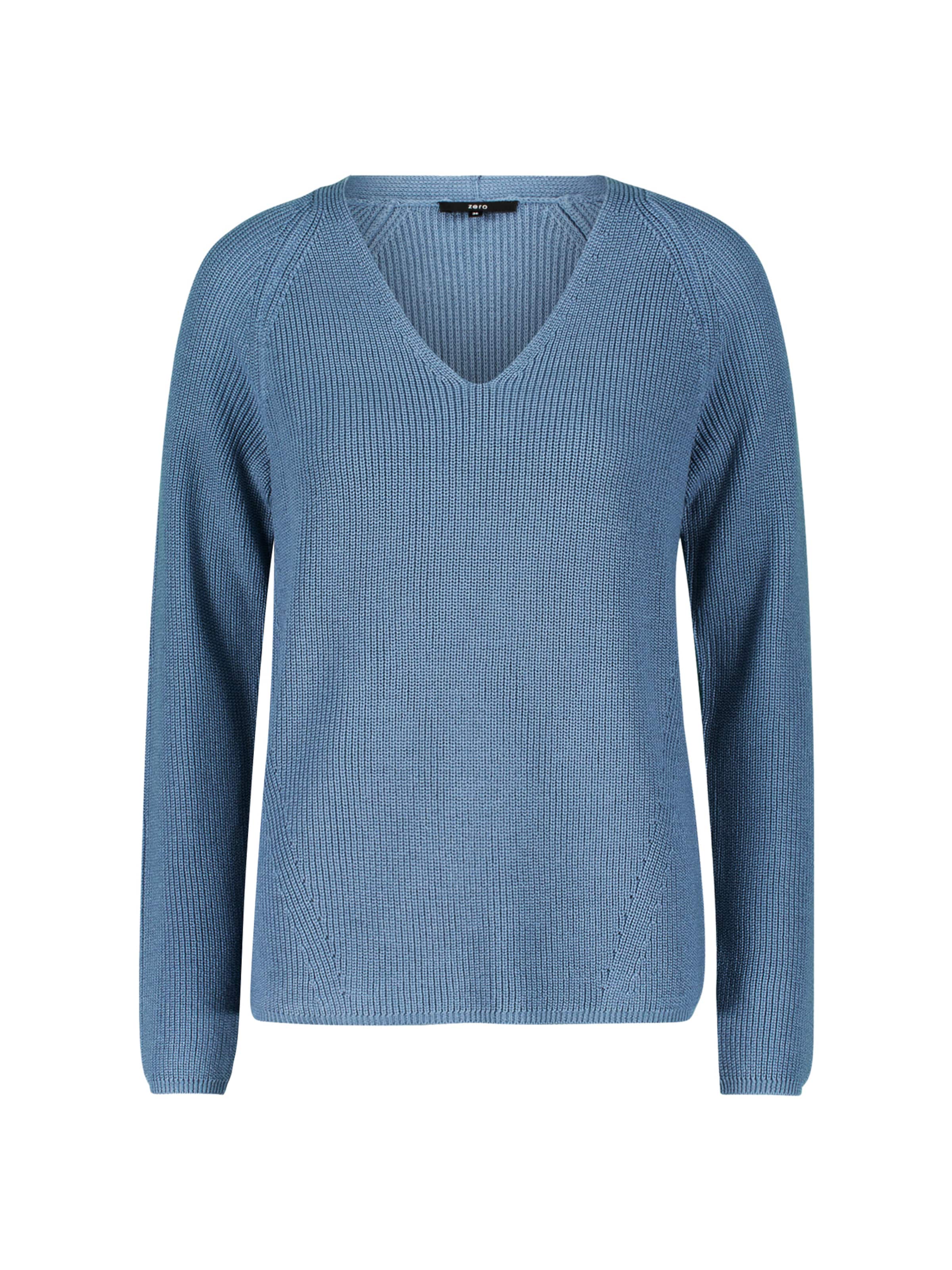 Pull-over zero en bleu : devant