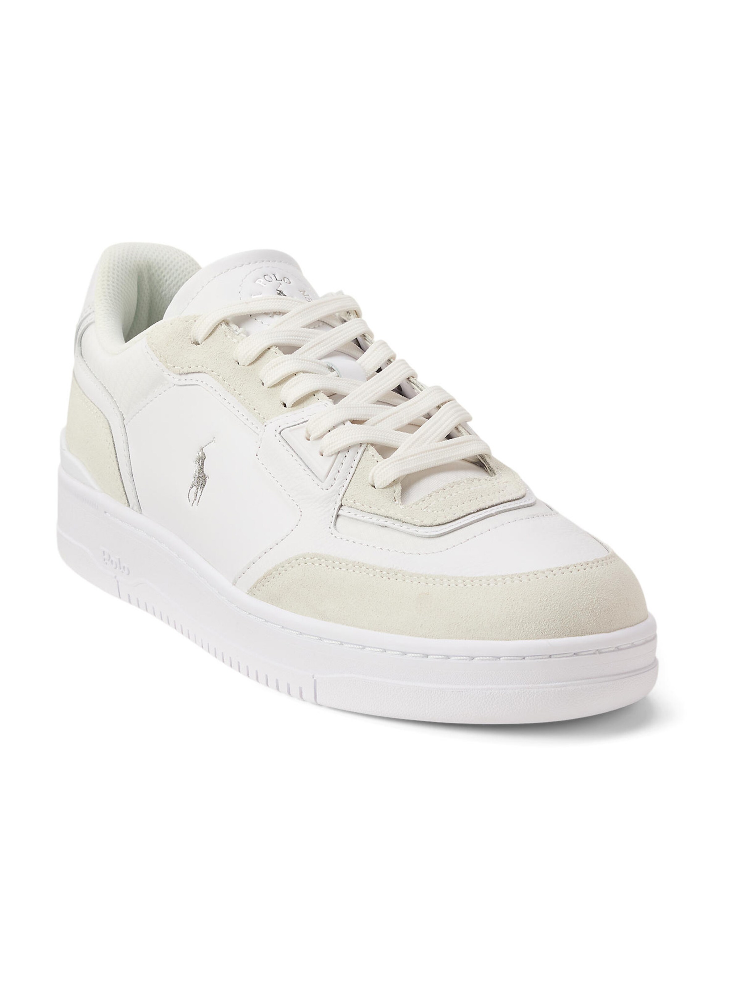 Polo Ralph Lauren Baskets basses 'MSTER' en 36 en beige / blanc, Vue avec produit