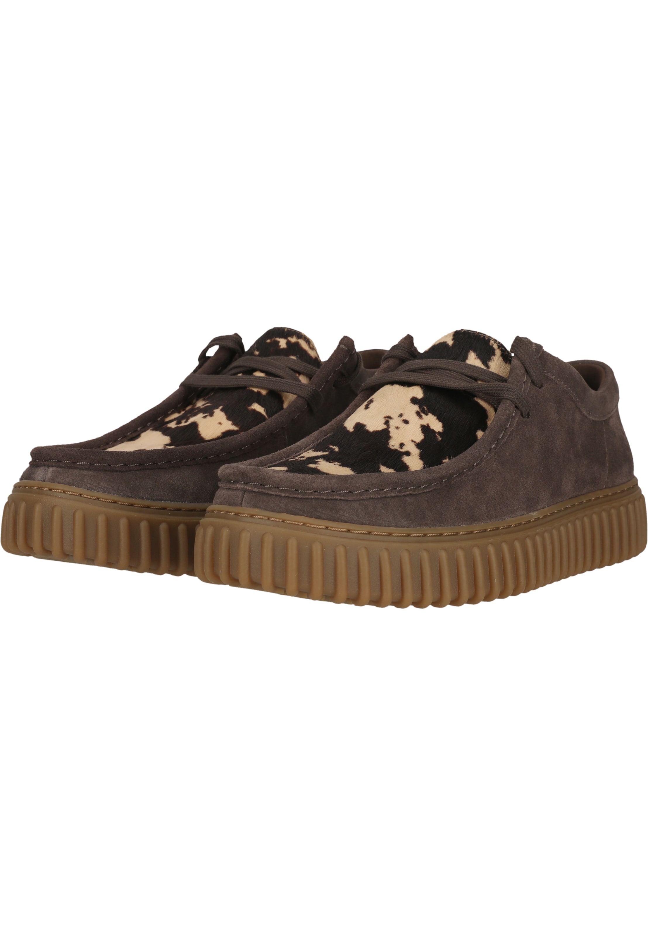 CLARKS Mokassin 'Torhill Low' in Braun