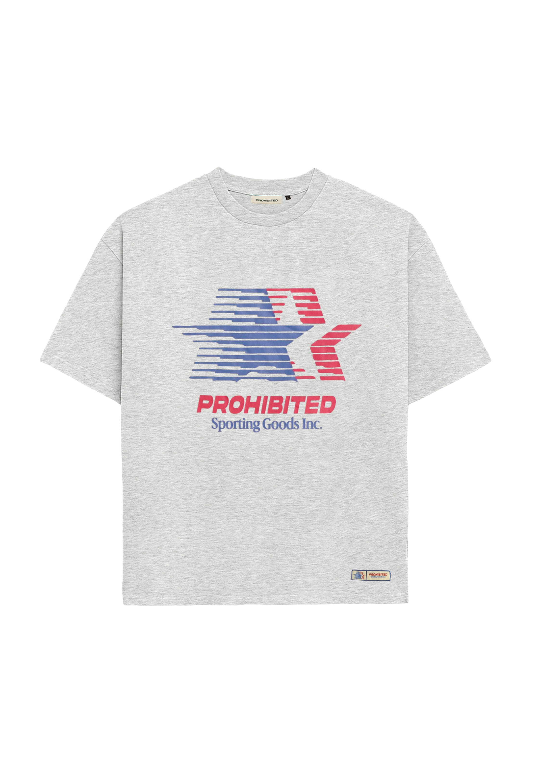 Prohibited Koszulka w kolorze szary: przód