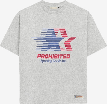 Prohibited Shirt in Grijs: voorkant