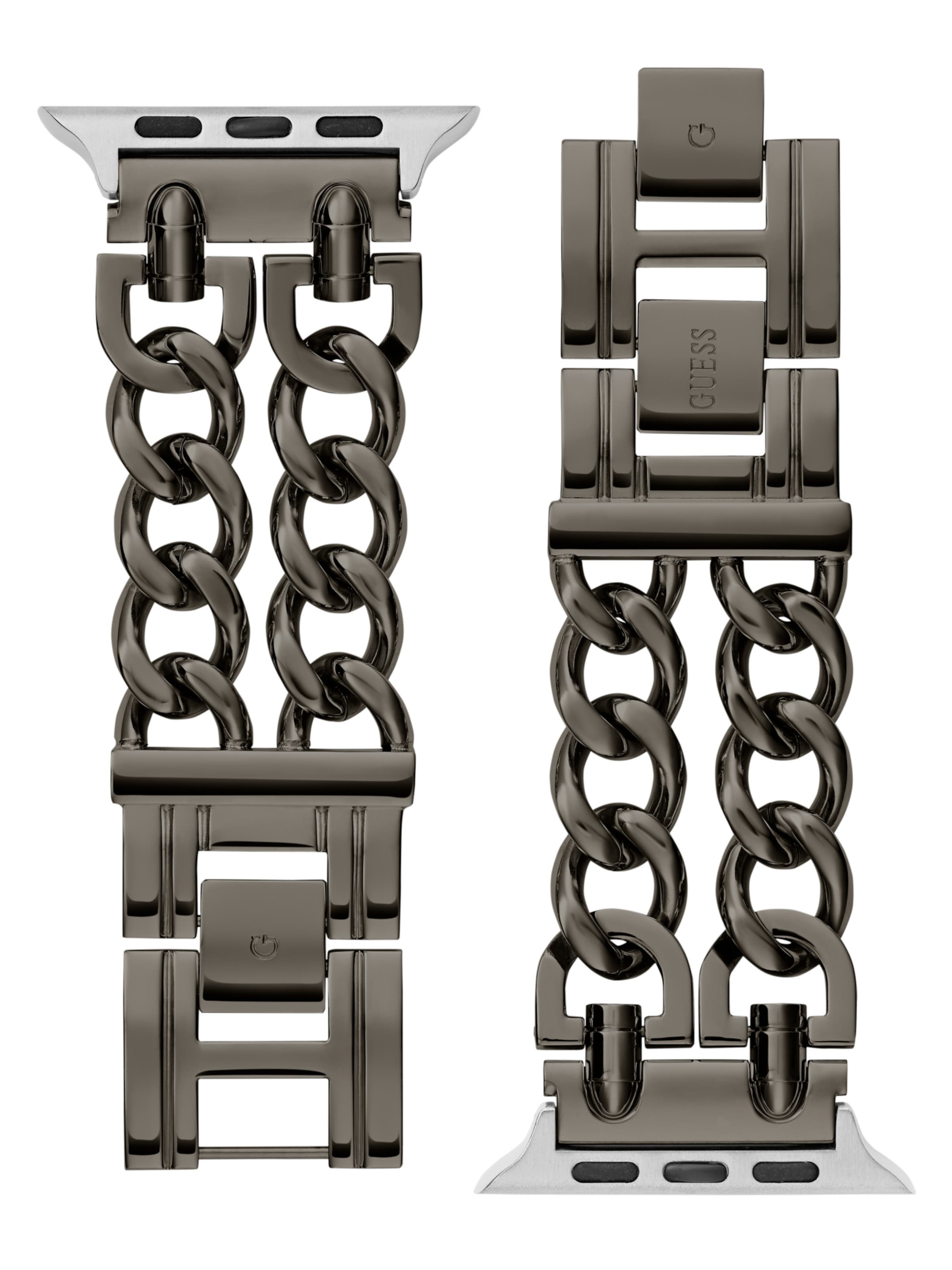 Montre à affichage analogique 'Apple Band' GUESS en gris : devant