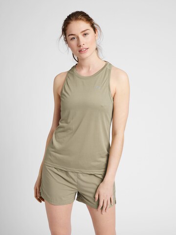 Newline Funktionsbluse i beige: forside