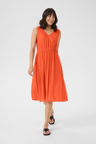 Kaffe Jurk 'Valery' in Rood