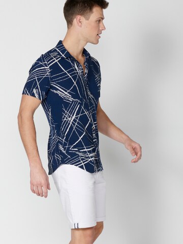 KOROSHI Regular Fit Paita värissä sininen