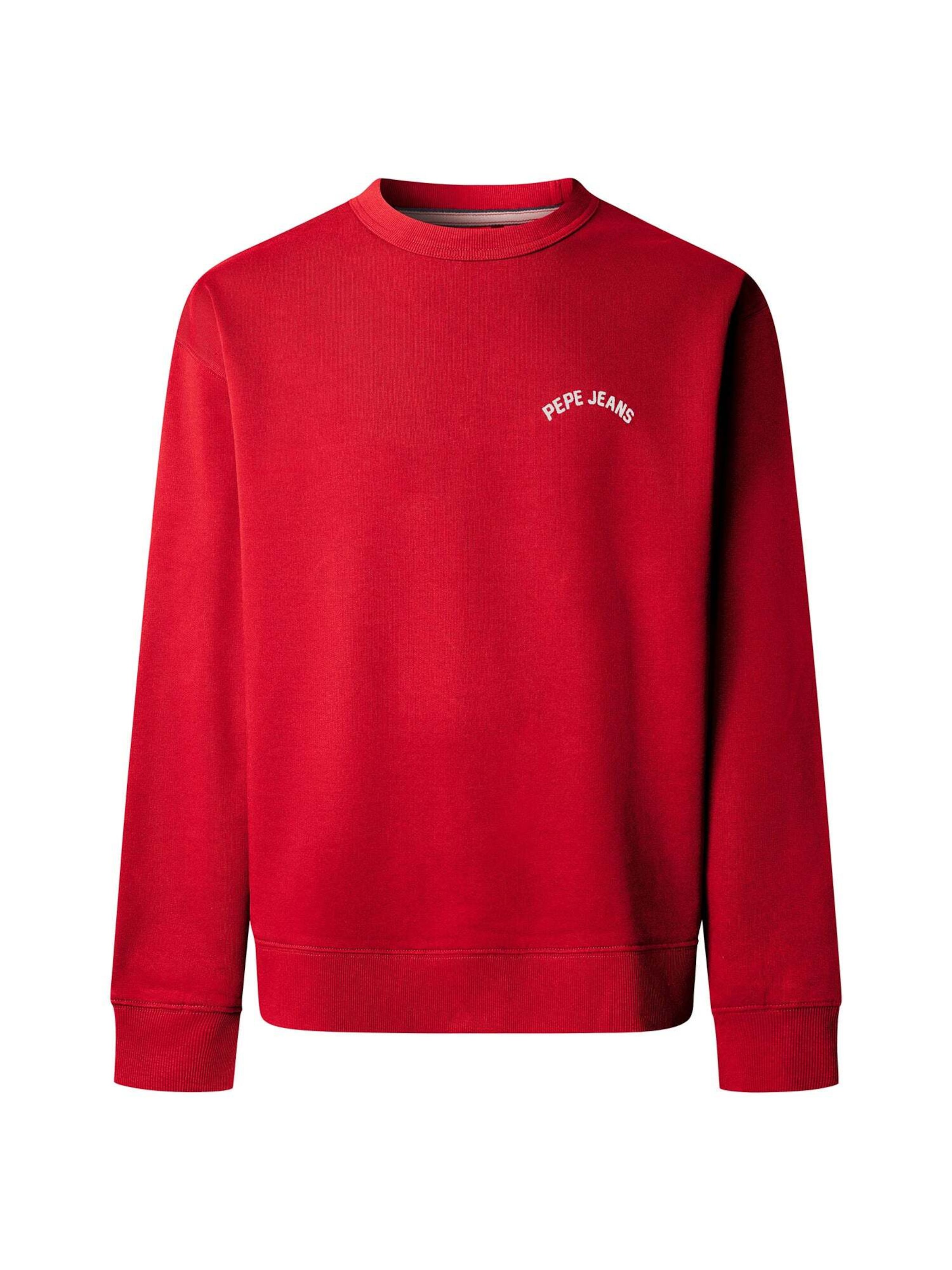 Pepe Jeans Sweatshirt 'GIDEON' in Red: front