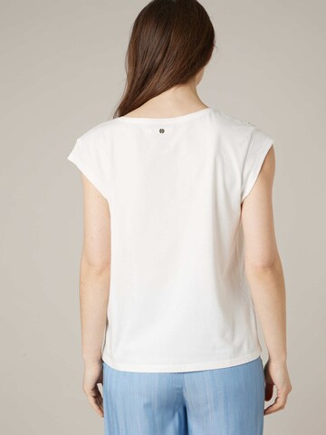 T-shirt 'Amayal' Deeluxe en blanc