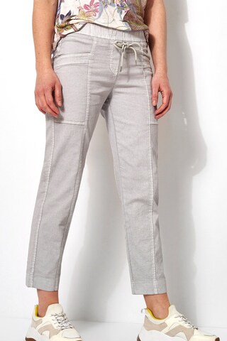 TONI Tapered Pants 'Sue' in Grey: front