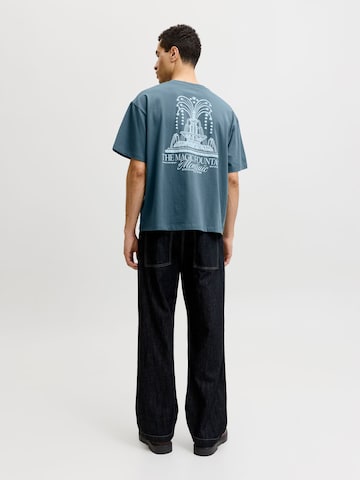 JACK & JONES - Camiseta en azul