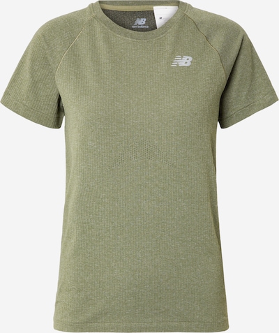 new balance Λειτουργικό μπλουζάκι σε πράσινο, Άποψη προϊόντος