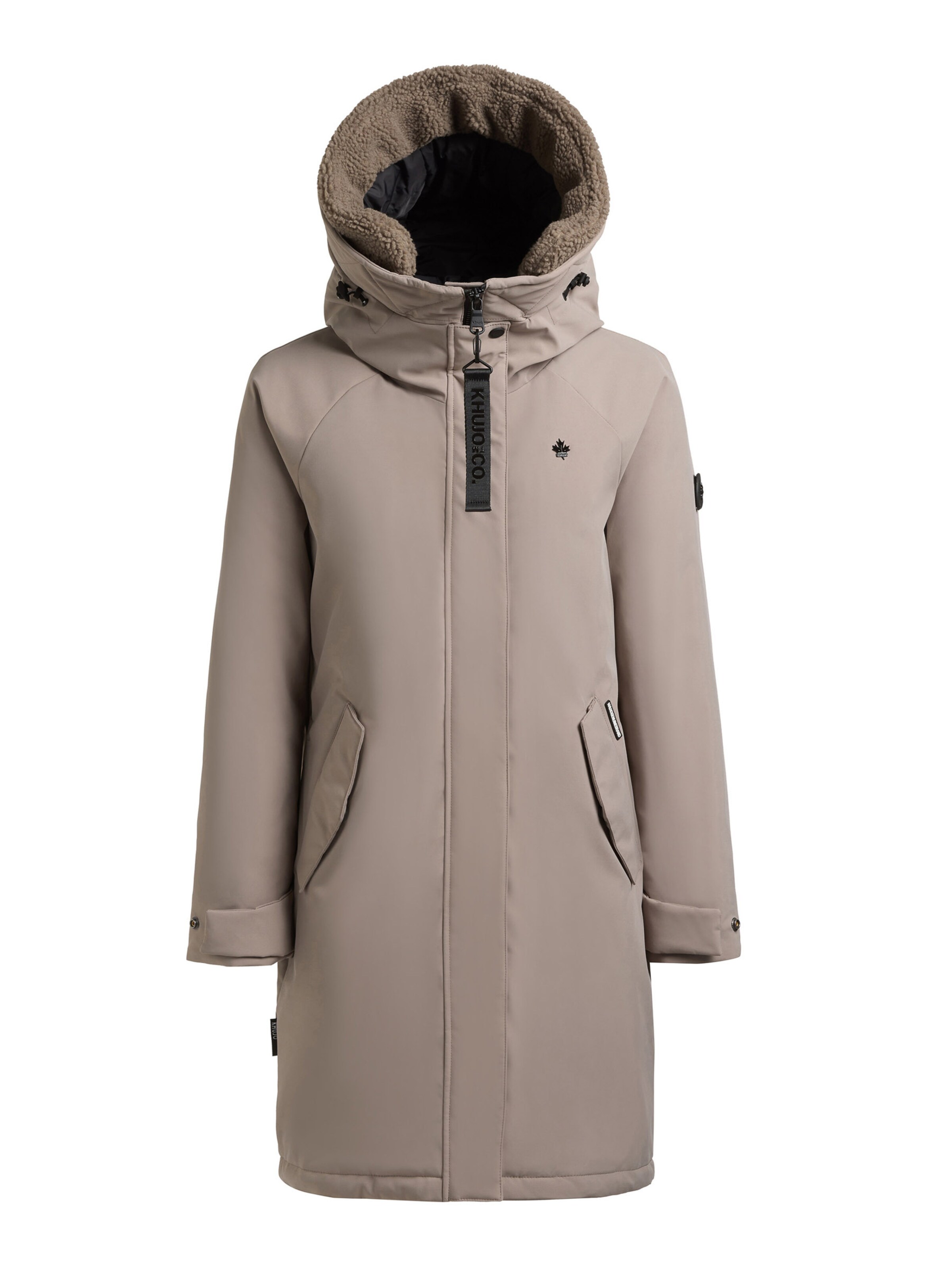Cappotto invernale 'Semie4' di khujo in beige: frontale