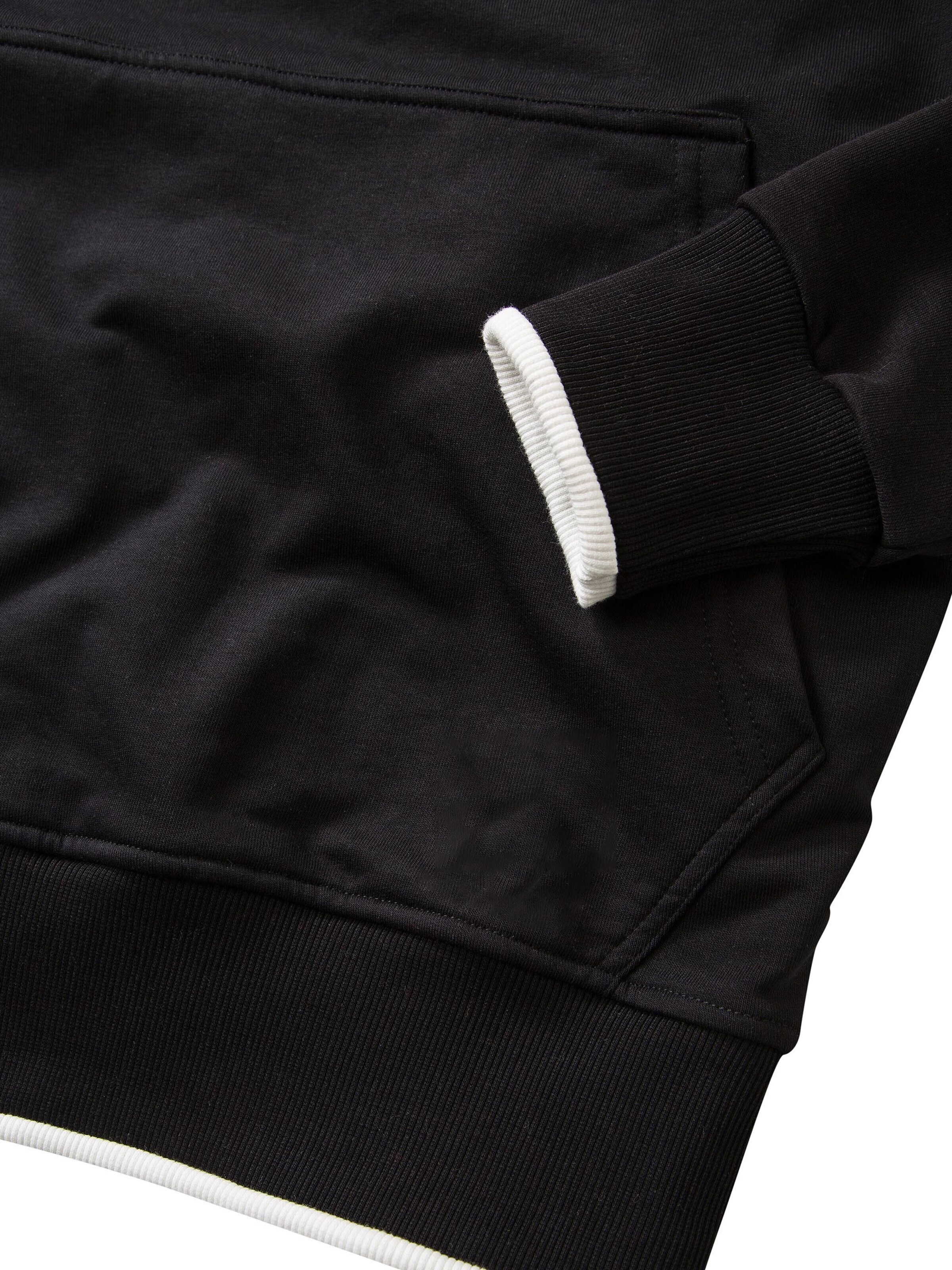 WOTEGA Sweatshirt 'WT Star' in Schwarz