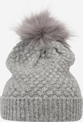 KIDS MINI GIRL Beanie 'Mille' in Grey: front