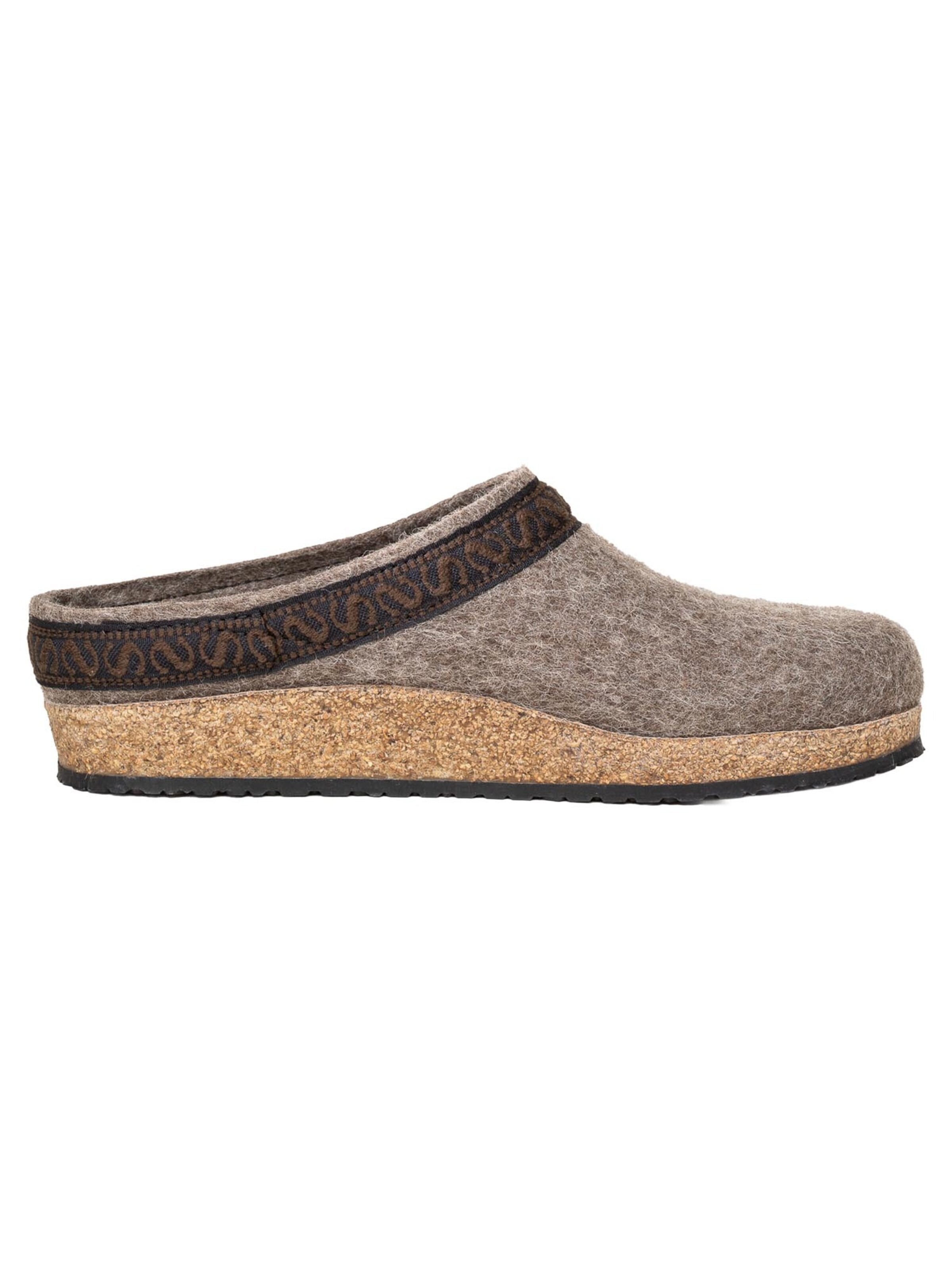 Stegmann Clogs 'Filz' in Brown