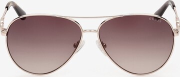 Lunettes de soleil GUESS en or