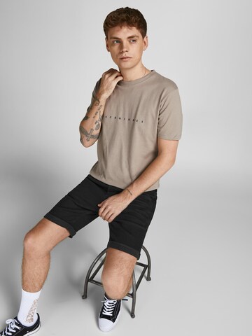 JACK & JONES regular Τζιν σε μαύρο