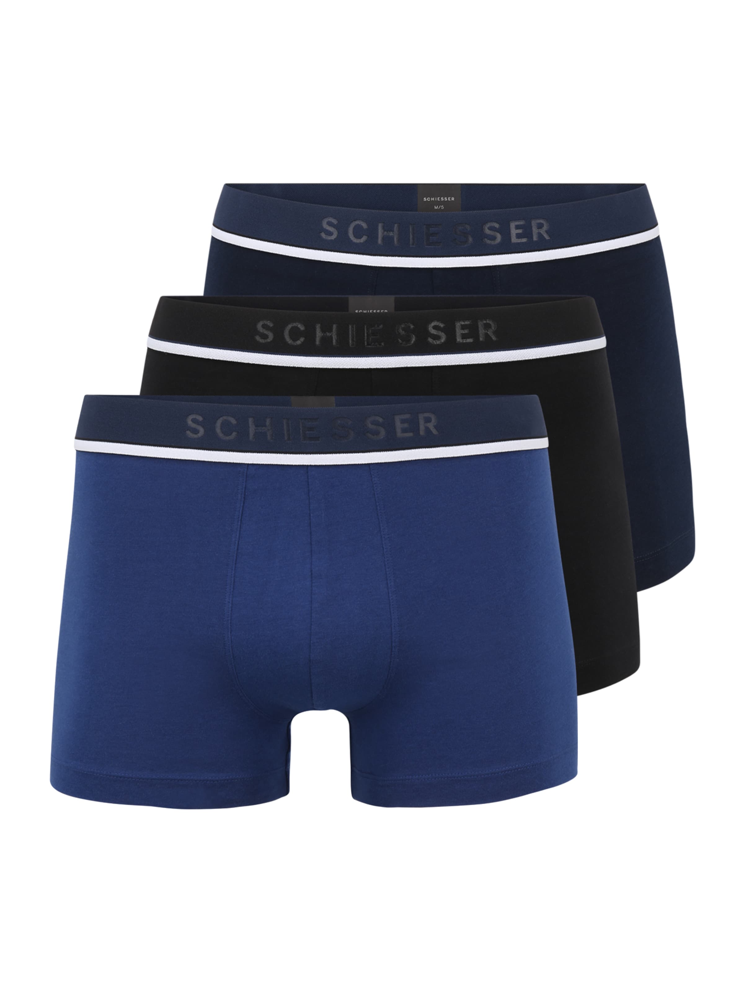 SCHIESSER Boksershorts i blå: forside