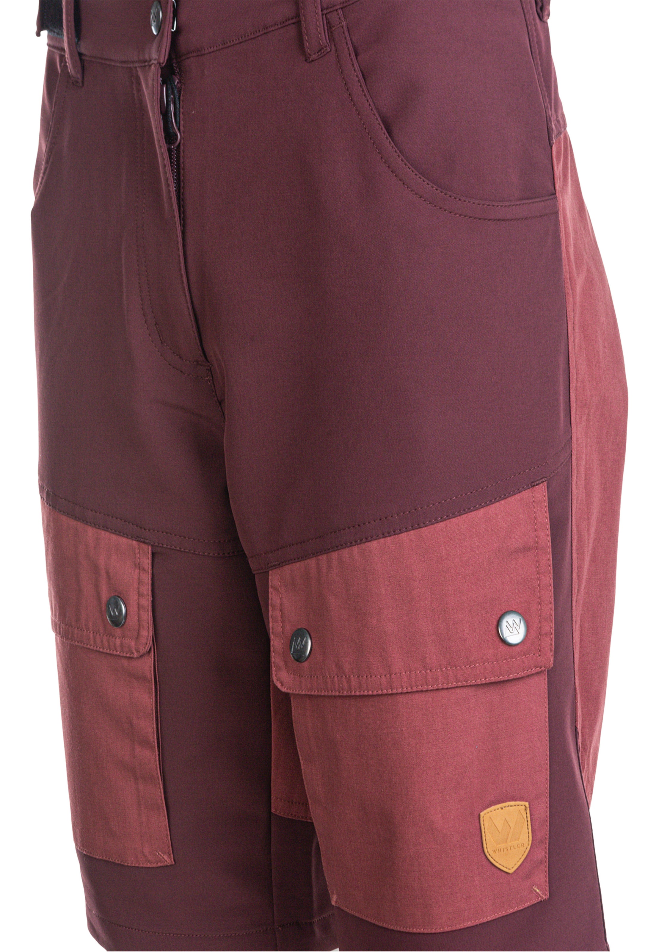 Whistler Regular Sports trousers in Red