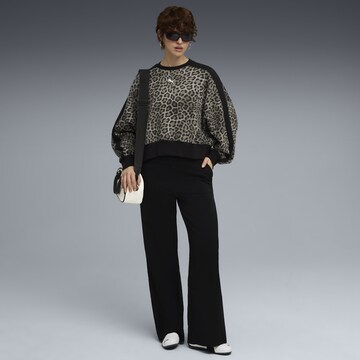 Sweat-shirt 'T7 Leo Luxe' PUMA en noir