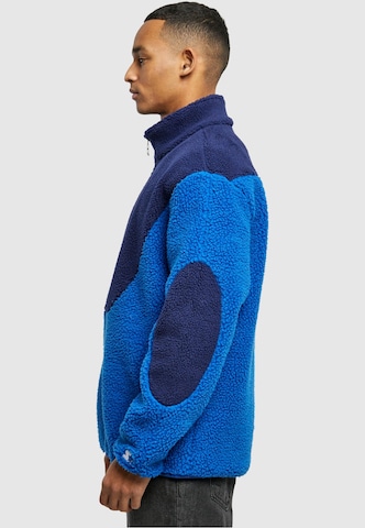 Starter Fleece jas in Blauw
