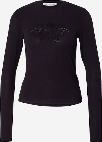 Juicy Couture Tričko – černá: přední strana