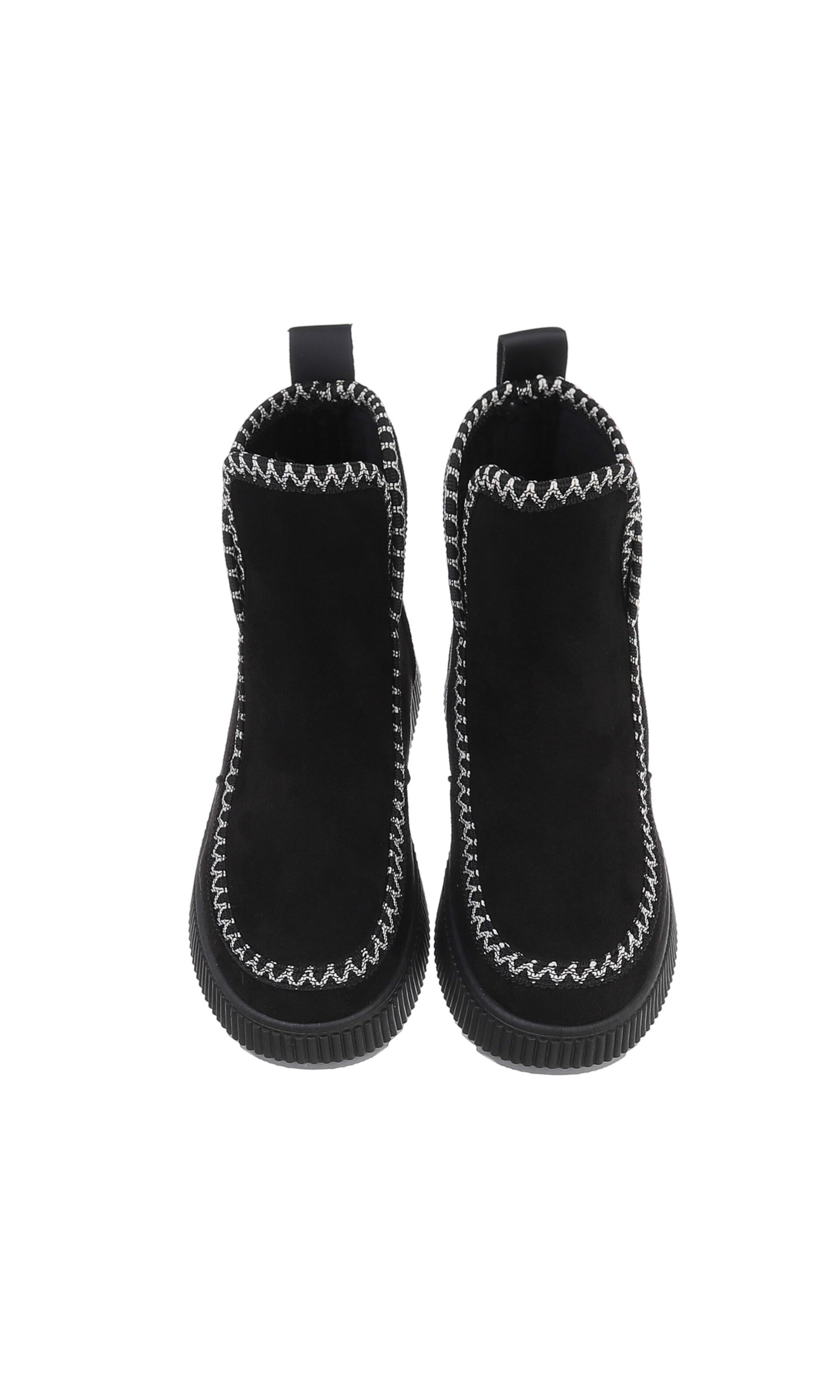 Ital-Design Ankle Boots in Black