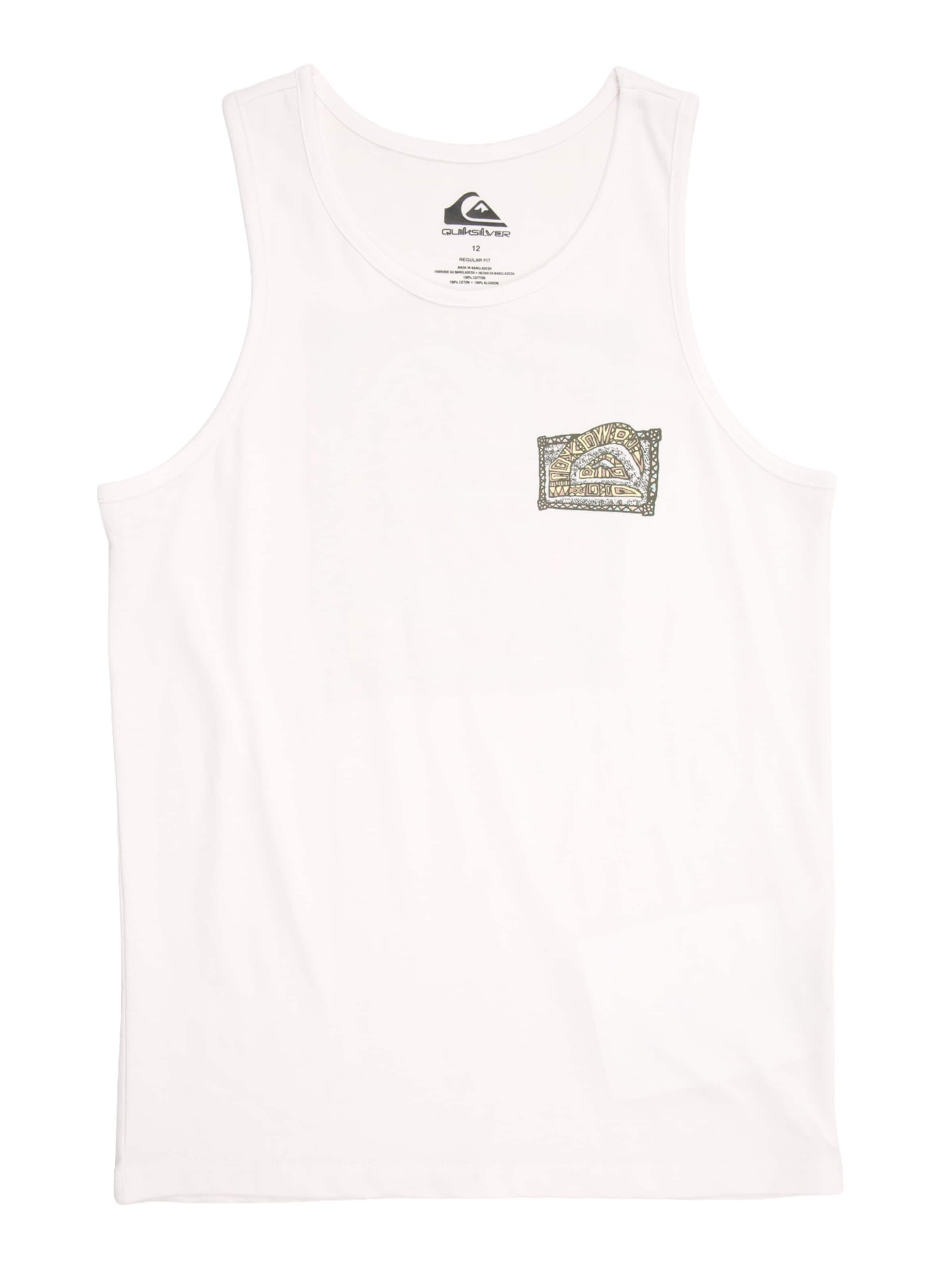 QUIKSILVER Shirt 'HERITAGE' in Wit: voorkant