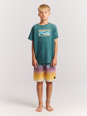 Shorts de bain 'PRTChopper JR' PROTEST en vert : devant