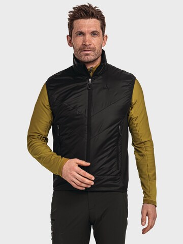 Gilet de sport 'Cascata' Schöffel en noir : devant
