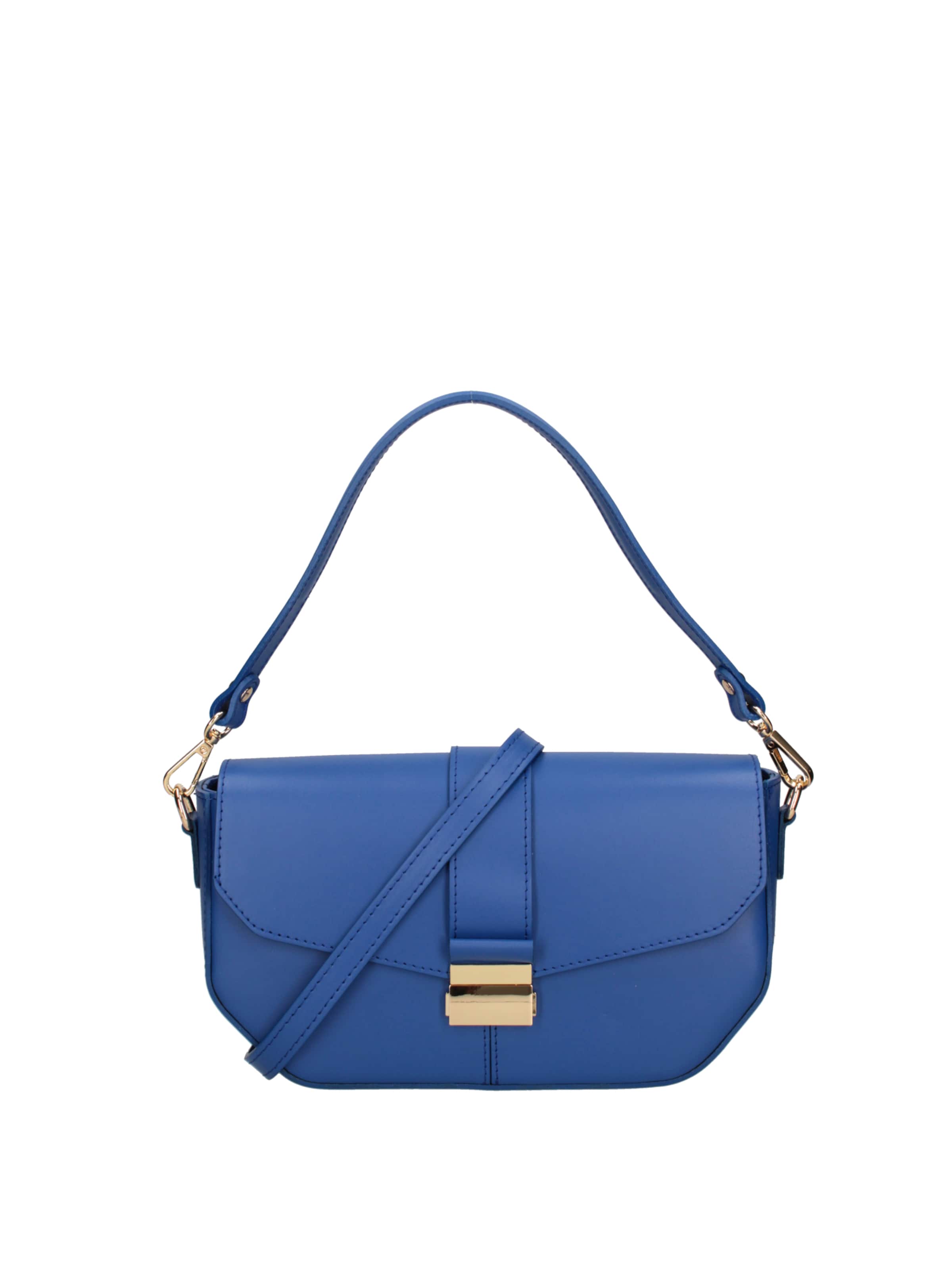 Sac bandoulière Roberta Rossi en bleu : devant