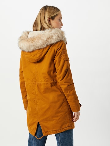 Parka mi-saison 'May Life' ONLY en jaune