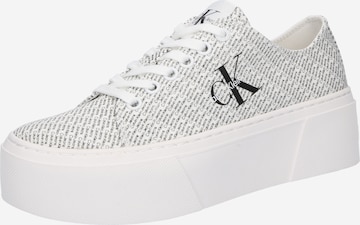 regular Sneaker bassa di Calvin Klein Jeans in bianco: frontale