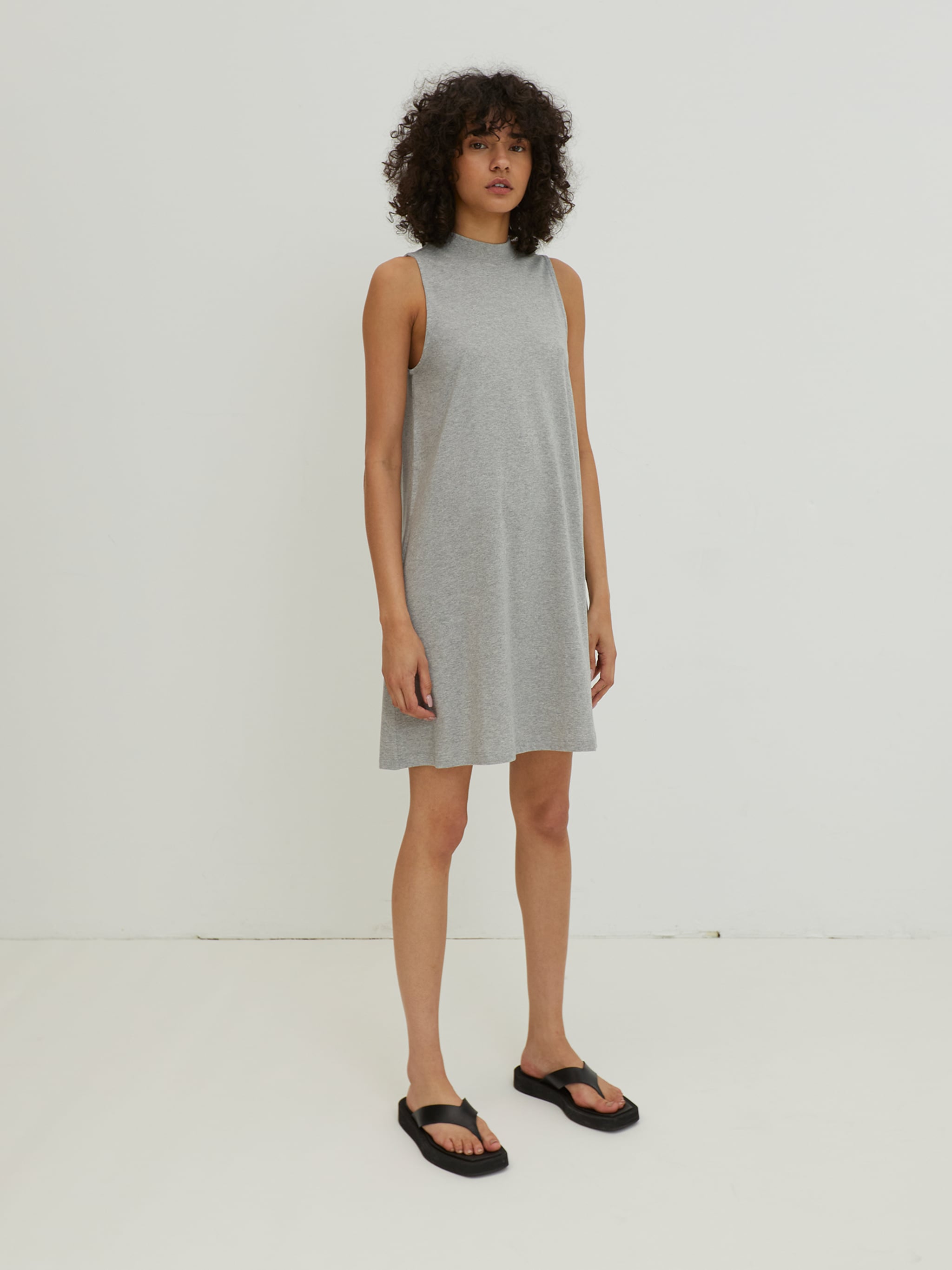 EDITED Produkte Kleid 'Aleana' graumeliert
