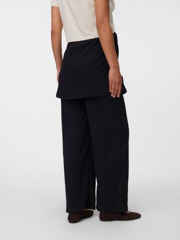 Wide leg Pantaloni di MAMALICIOUS in nero