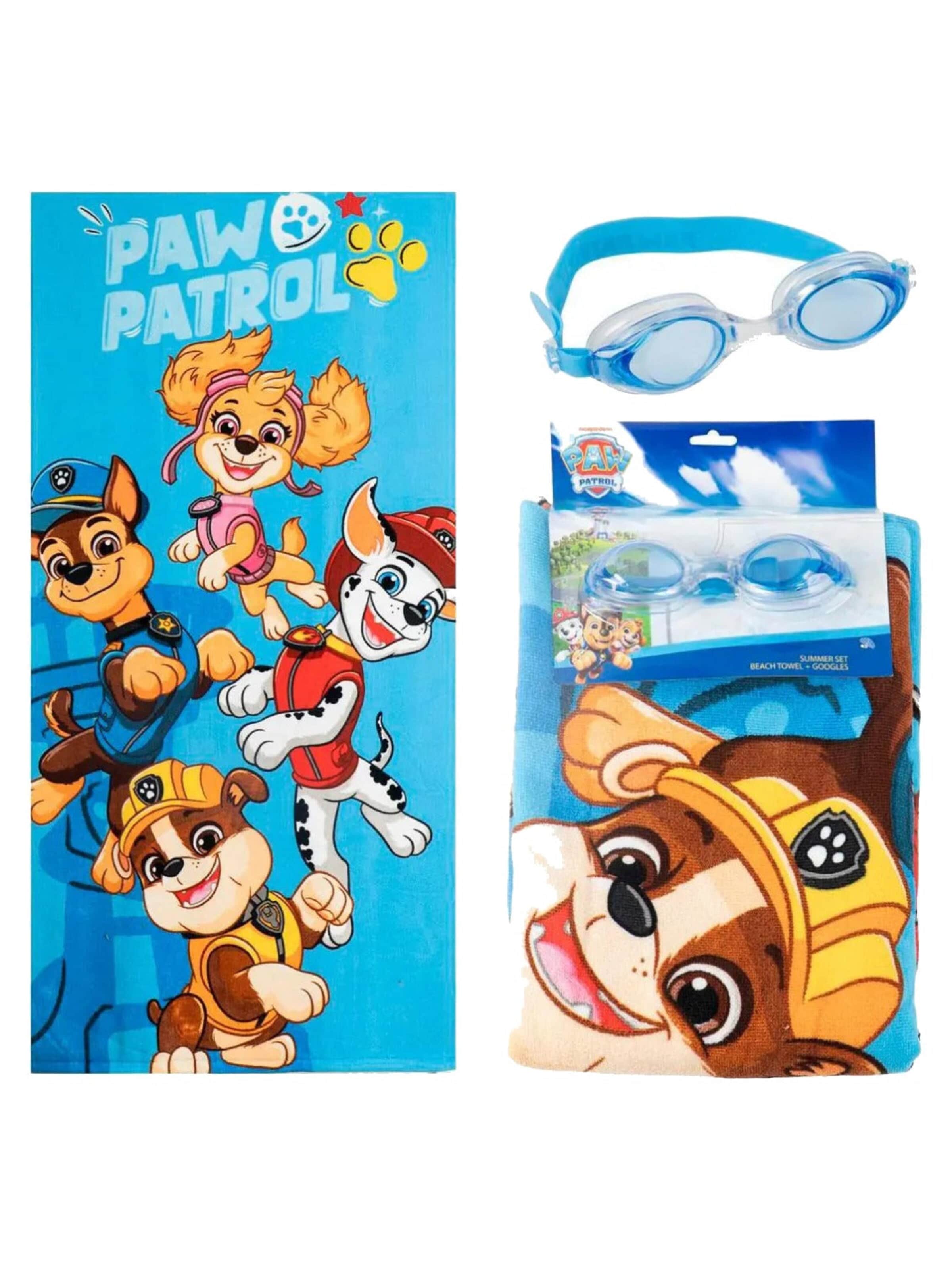 PAW Patrol Strandtuch‌ in Blau: Vorderseite