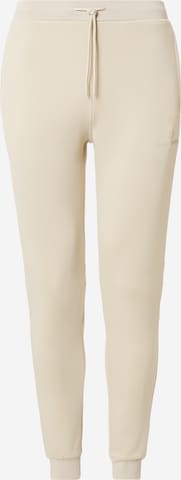 Sergio Tacchini Tapered Urheiluhousut 'Domino' värissä beige: etupuoli