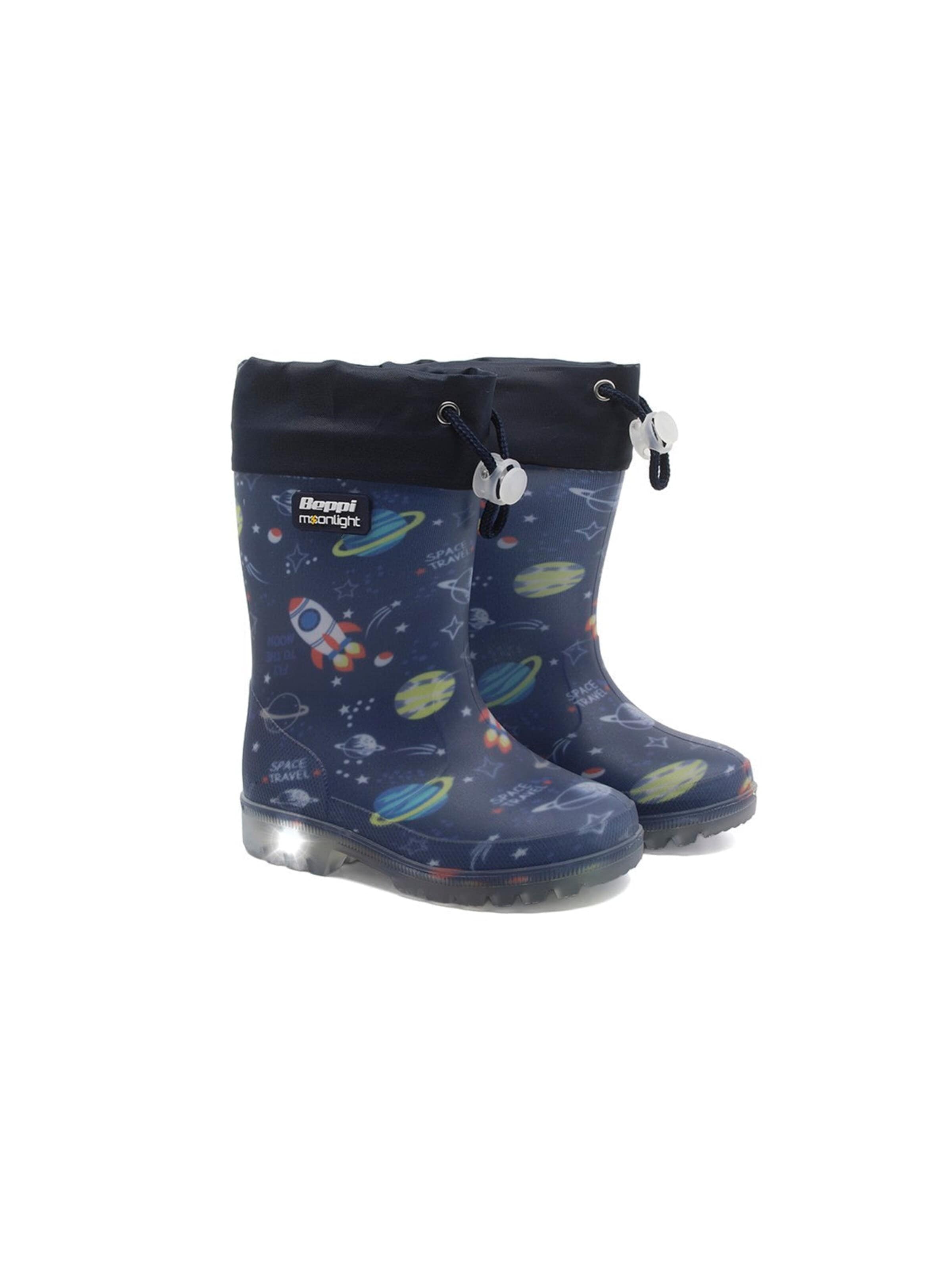 Bottes en caoutchouc Beppi en bleu