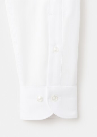 MANGO MAN Slim fit Button Up Shirt in White