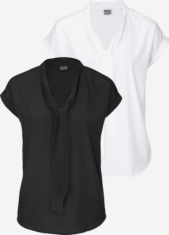 BRUNO BANANI Blouse in Black: front