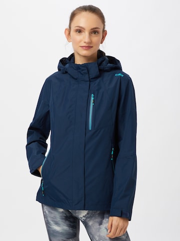 Veste outdoor CMP en bleu : devant