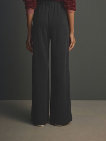 Next Wide leg Trousers in Black