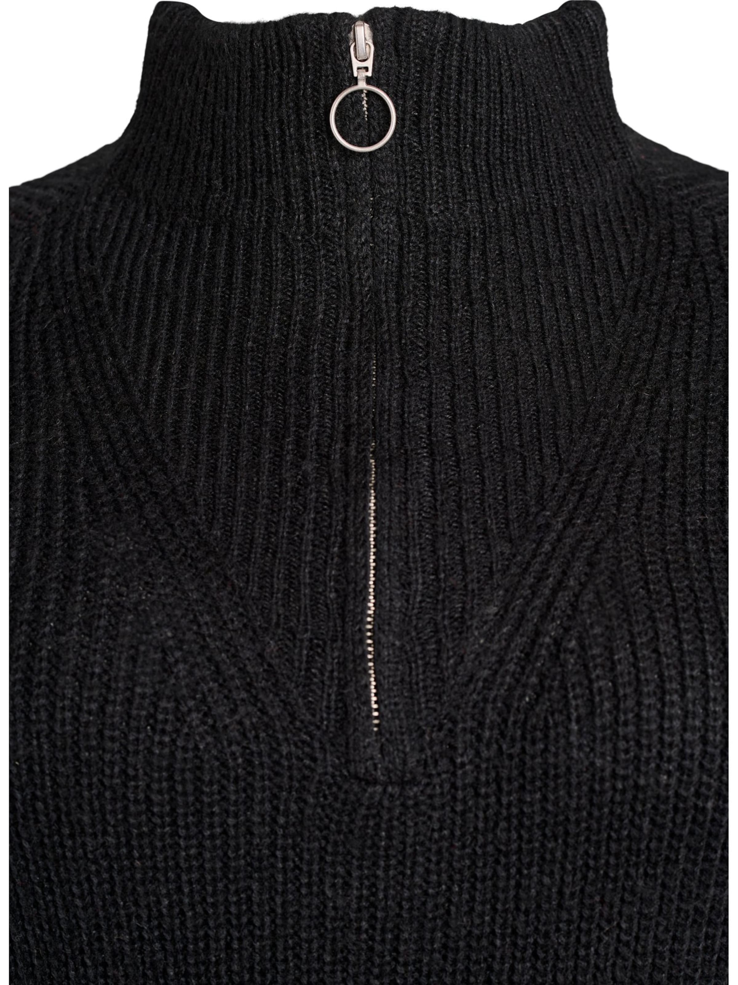 Flash by Zizzi Плетена рокля 'Fllora' в черно