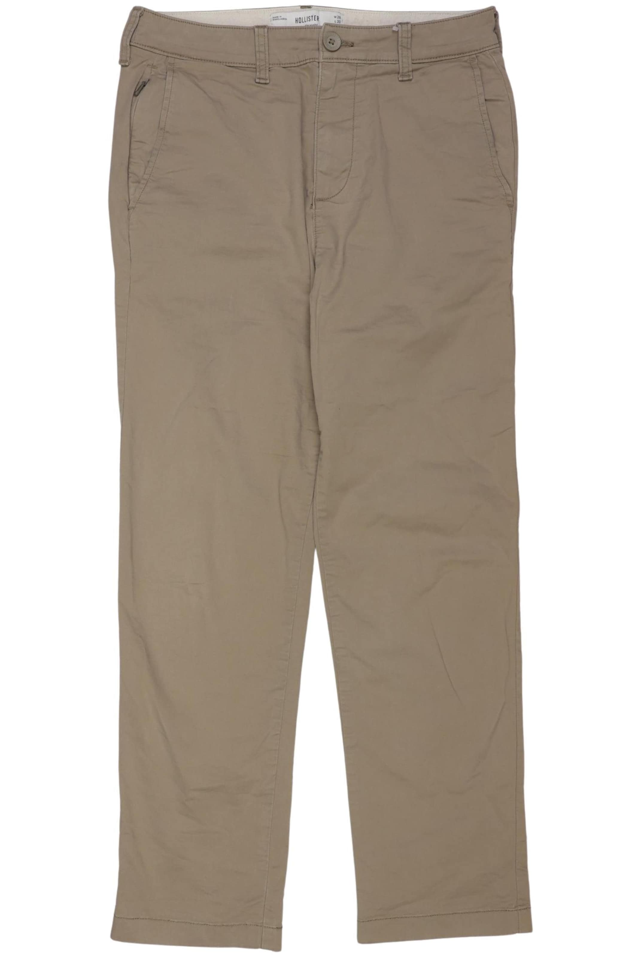 HOLLISTER Pants in 28 in Beige: front